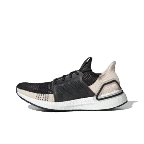 Adidas ULT Шокаблоки Slip-resistant Низкий Топ Беговые кроссовки Мужские Бежевый Черный