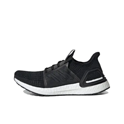 Adidas ULT Амортизация Дышащий Легкий Низкий Топ Повседневные Беговые Кроссовки Женские Черно-белые