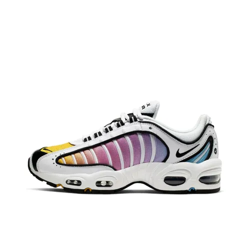 Nike Air Max Tailwind Low Топ Air Cushion Беговые кроссовки Женские Черный Белый