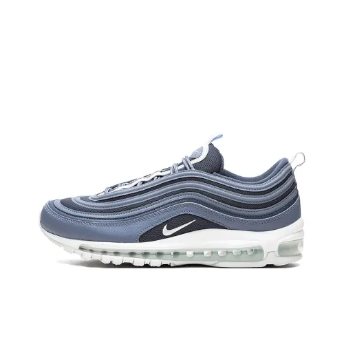 Nike Air Max 97 Low Беговые кроссовки Мужские Серый Синий
