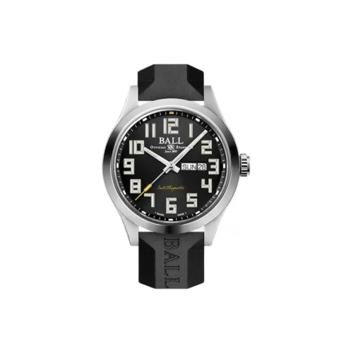 Шар Engineer III Collection Автоматический Механический Механизм Мужские Часы Часы 46 мм Черный Циферблат