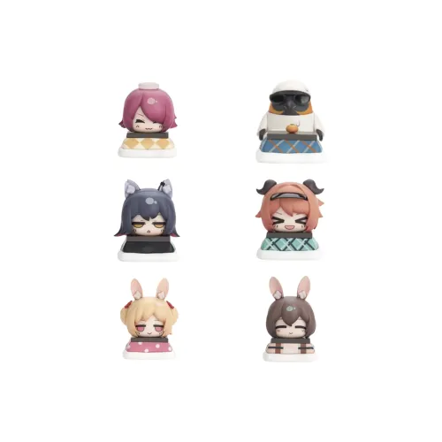 Аркнайтс Теплая зима Quilt Піч Яйцо Коробка Слепые коробки Один Mystery Коробка Целая коробка 6 шт