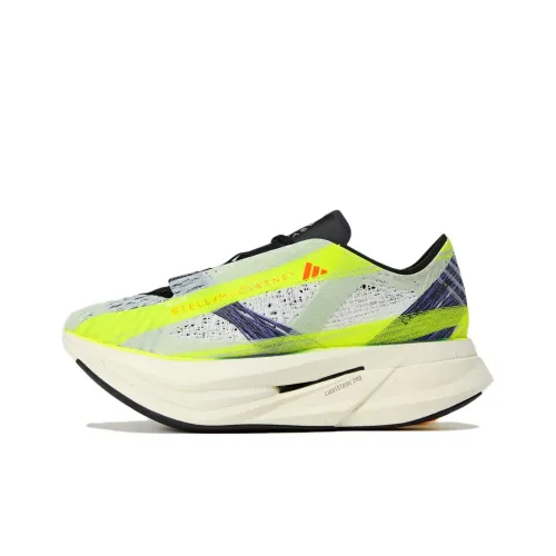 Adidas Stella McCartney Беговые кроссовки Низкий топ Фиолетовый Зеленый Унисекс