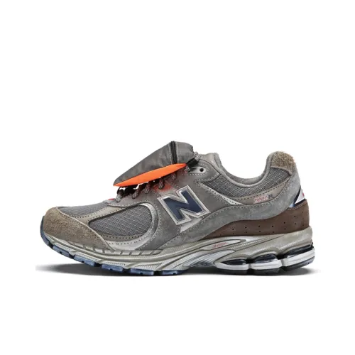 New Balance NB 2002R Противоскользящие устойчивые к истиранию с амортизаторами низкий топ повседневная беговая обувь унисекс серый замок
