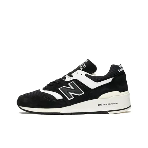 New Balance NB 997 Low Топ Повседневные Беговые Кроссовки Унисекс Черные