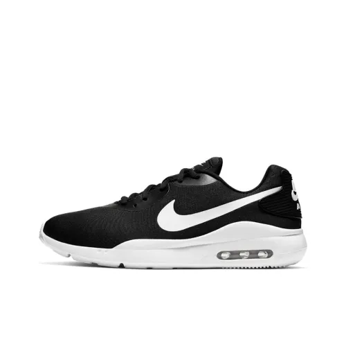 Nike Air Max Oketo Low Топ Air Cushion Повседневные Беговые Кроссовки Унисекс Черный Белый