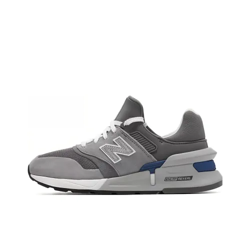 New Balance NB 997S Амортизация Поддержка Низкий Топ Марафон Беговые кроссовки Унисекс Серый