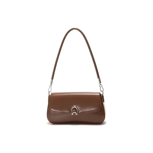 GXFMOD Сумка из коровьей кожи в форме багета сумка через плечо средняя женская многоцветная