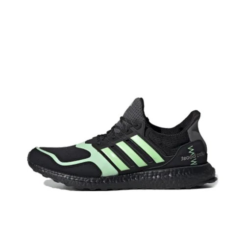 Adidas ULT Slip Резистентный Устойчивый к истиранию Дышащий MID Топ Повседневные Беговые кроссовки Унисекс Черный Зеленый