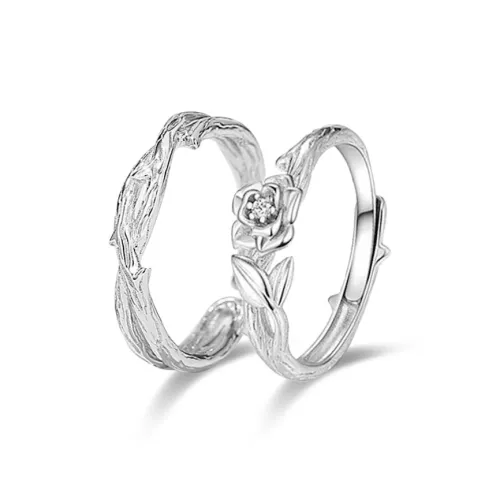 WANLIACC Сплав Шип Розовый Кольцо Унисекс