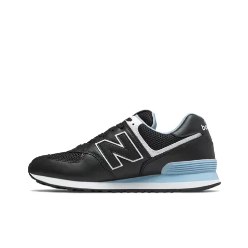 New Balance NB 574 Low Топ Беговые кроссовки Унисекс Черный Синий