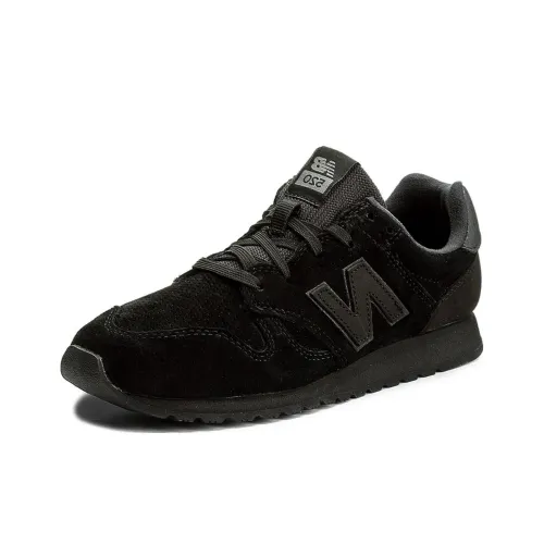 New Balance NB 520 Low Топ Повседневные Беговые Кроссовки Унисекс Черные