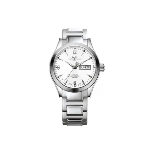 Шар Engineer II Collection Автоматический Механический Механизм Мужские Часы Часы 40 мм Серебристый Циферблат