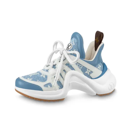 LOUIS VUITTON Archlight Low Топ Повседневная обувь Женская Синие Белые