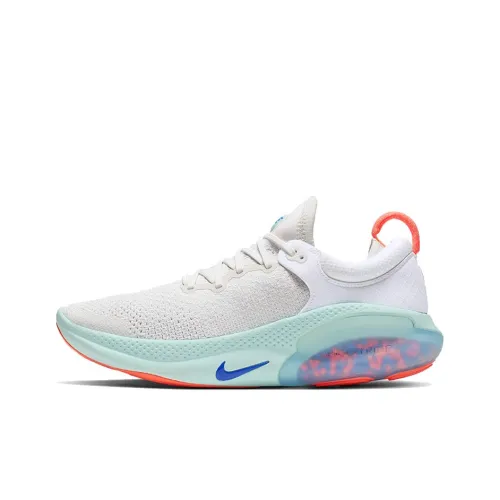 Nike Joyride Run 1 Амортизаторы Shock противоскользящие низкий топ повседневные беговые кроссовки женские белые зеленые