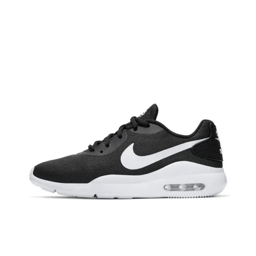 Nike Air Max Oketo Low Топ Air Cushion Повседневные Беговые Кроссовки Женские Черные