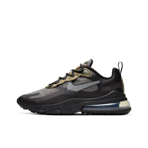 Nike Air Max 270 Low Беговые кроссовки Топ Унисекс Черные