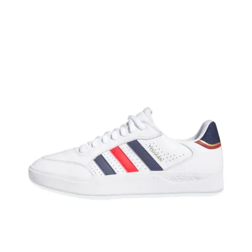 Adidas Originals Tyshawn Slip Resistant Abrasion Resistant Низкие Скейтборд Кроссовки Унисекс Белые