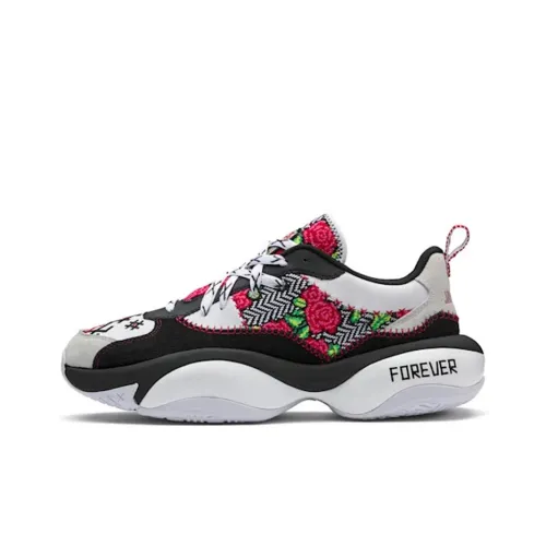 PUMA X Jahnkoy Нескользящий Легкий Низкий Топ Беговые Кроссовки Унисекс Белый Черный