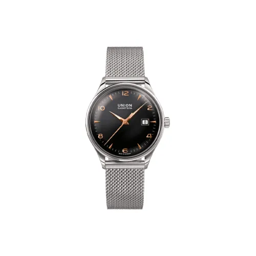 UNION GLASHUTTE/SA Автоматический Механический Мужской Часы из Коллекции Noramins 40 мм Черные
