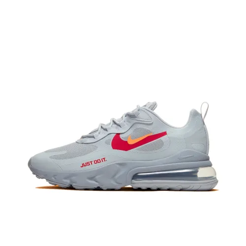Nike Air Max 270 Low Топ Марафон Беговые кроссовки Мужской Серый Красный
