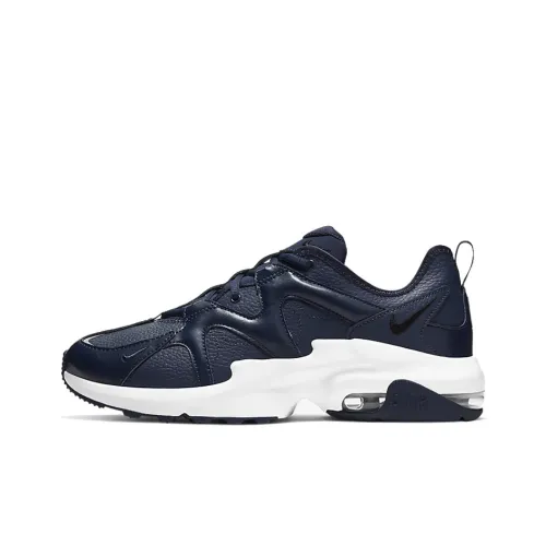 Nike Air Max Graviton Low Топ Air Cushion Marathon Беговые кроссовки Мужские Темно-синие