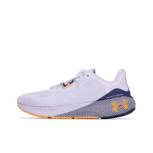 Under Armour HOVR Machina 3 Low Топ Повседневные Беговые Кроссовки Женские Фиолетовые