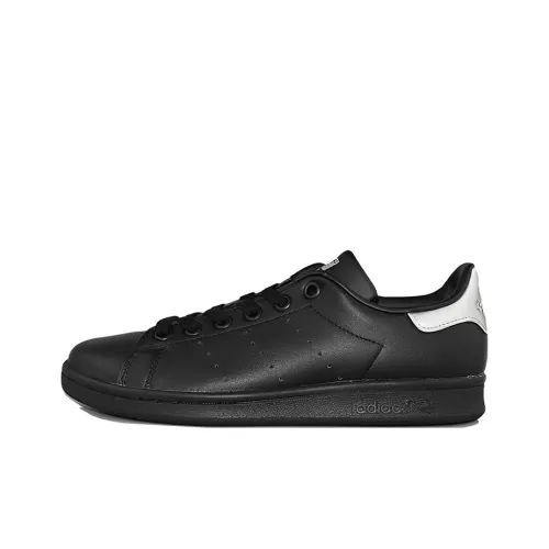 Adidas Originals Stan Smith Амортизация Устойчивость к истиранию Баланс Низкий Топ Скейтборд Кроссовки Женские Черные