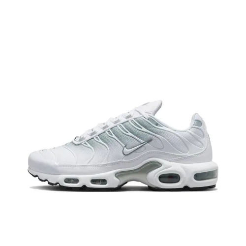 Nike Air Max Plus Low Топ Спортивная Повседневная Обувь Женская Белая Серый