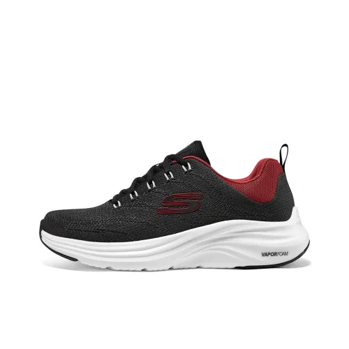 Skechers Vapor Foam Cloud Trail Low Топ Кэжуал Мужской Черный Красный