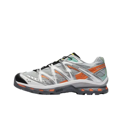 SALOMON XT QUEST Slip-resistant Abrasion-resistant Low Top Streetwear Unisex Pearl Gray Blue SALOMON XT QUEST Противоскользящий Устойчивый к истиранию Низкий Топ Уличная Обувь Унисекс Жемчужно-Серый Синий