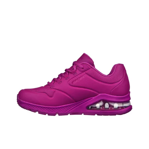 Skechers Uno Series 2 Great kolor Низкий топ Спортивная повседневная обувь Женская Фиолетовая