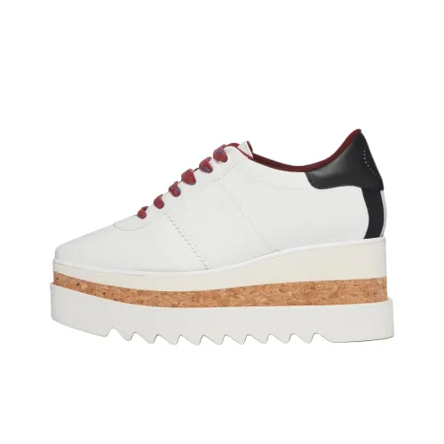 Stella McCartney Sneak Elyse Высокие каблуки Низкий топ Белый Женский