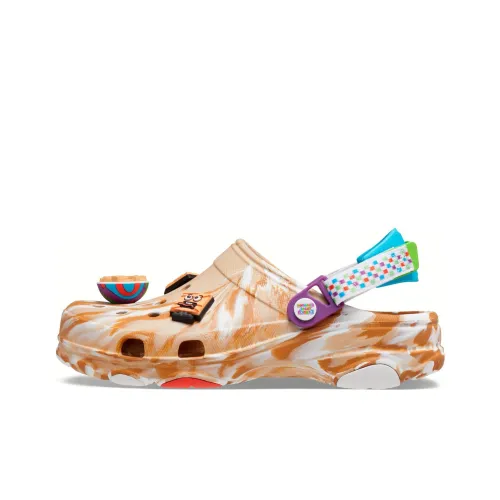 Корица Тост Crunch x Crocs Classic Clog Спортивные сандалии Унисекс Коричневый