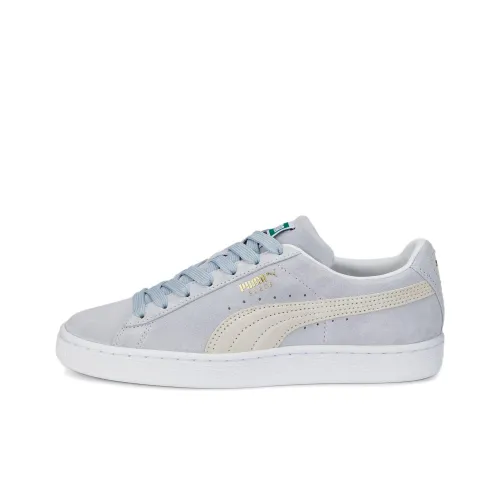 PUMA Suede Series Classic XXI Low Топ Скейтборд Кроссовки Женские Серые