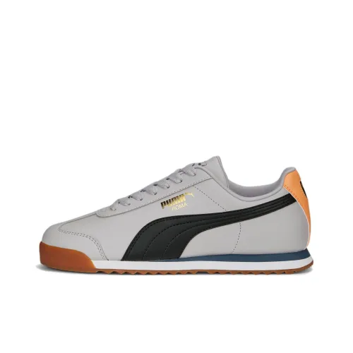 PUMA Roma Basic+ Low Top Тренировочные Кроссовки Унисекс Серый Черный