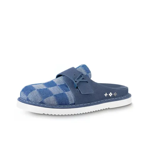 LOUIS VUITTON Easy Домашние тапочки Мужской Синий