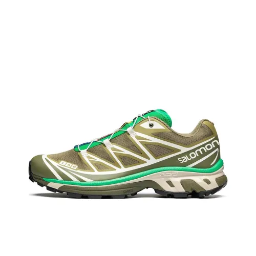 Salomon Collaboration XT 6 Альпинистские и туристические ботинки Низкий верх Коричневый Зеленый Унисекс