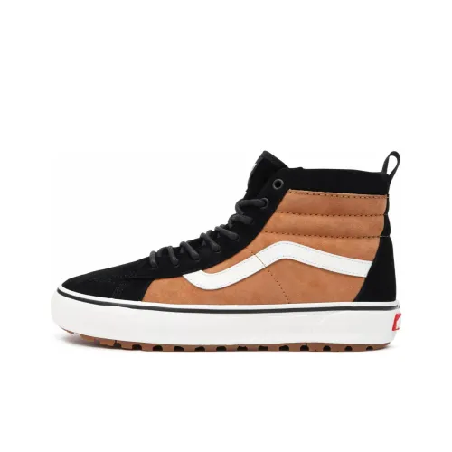 VANS SK8 Mte 1 High Топ Скейтборд Кроссовки Унисекс Черный Коричневый