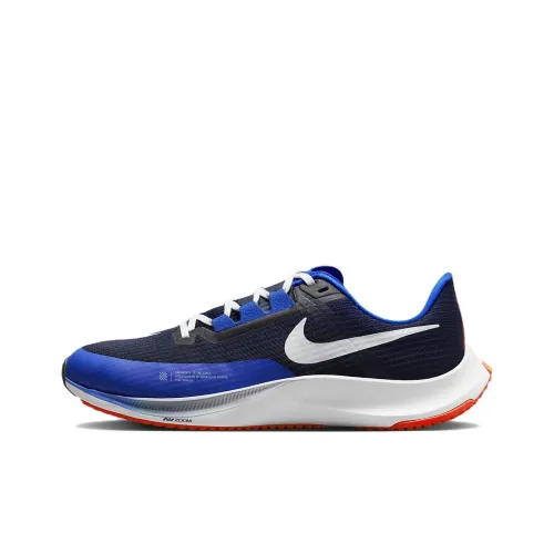 Nike Zoom Rival Fly 3 Low Топ Беговые кроссовки Унисекс Синий Черный Белый