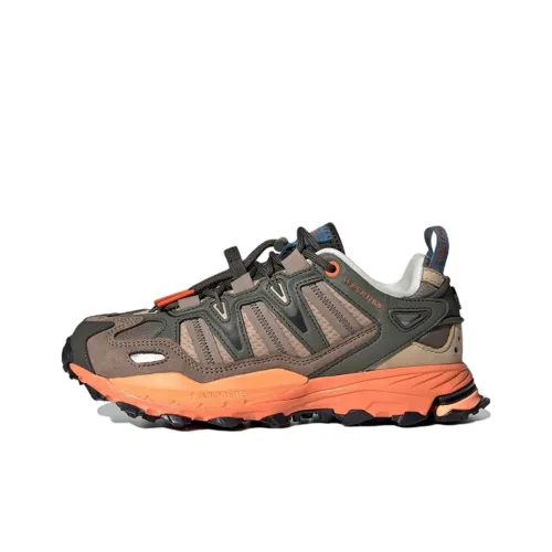 Adidas Originals Hyperturf Slip-resistant Abrasion-resistant Low Top Streetwear Women's Gray Brown Adidas Originals Hyperturf Противоскользящий Устойчивый к истиранию Низкий Топ Уличная обувь Женская Серый Коричневый