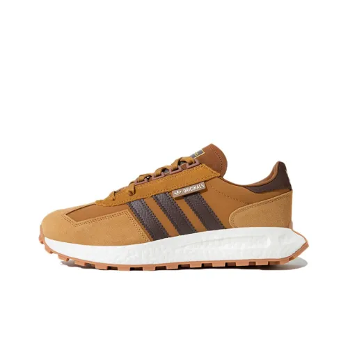 Adidas Originals Retropy E5 Slip-resistant Abrasion-resistant Low Top Casual Unisex Yellow White Brown Adidas Originals Retropy E5 Противоскользящий Устойчивый к истиранию Низкий Топ Повседневный Унисекс Желтый Белый Коричневый