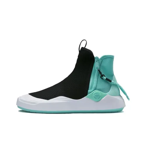 Diamond Supply Co. X PUMA Abyss High Топ Скейтборд Кроссовки Унисекс Черный Зеленый