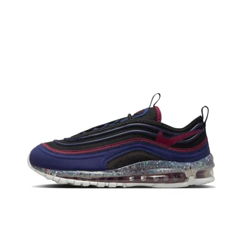 Nike Air Max Terrascape 97 Low Беговые кроссовки верх синие-фиолетовые