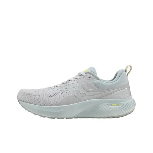 Saucony Surge 2 Slip-Resistant Abrasion-Resistant Low-Top Беговые кроссовки Унисекс Серый Синий