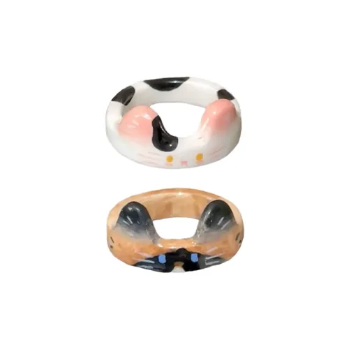 MUYAN Сплав Kitten Bestie Ring Женские