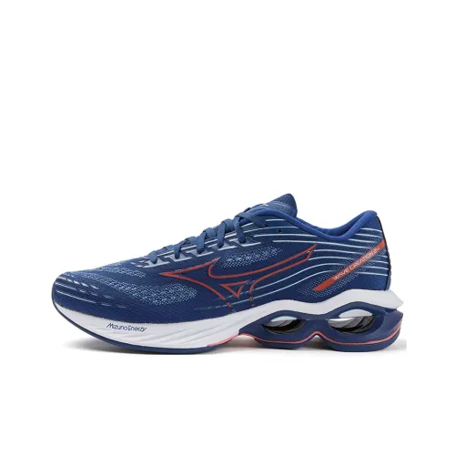 Mizuno Creation 24 Беговые кроссовки Низкий топ Синий Оранжевый Унисекс