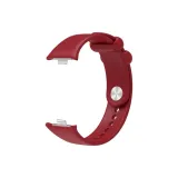 Жидкость силиконовая - серебряная заколка для ногтей, ремешок [вино-красный]