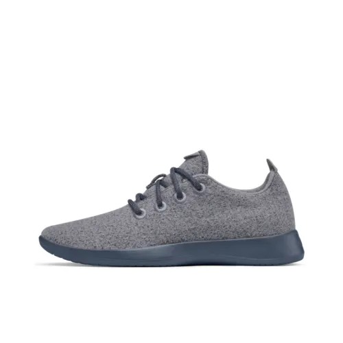 Allbirds Wool Runner Slip-Resistant и Breathable Low-Top Спортивная Повседневная Обувь Женская Графитовый Серый