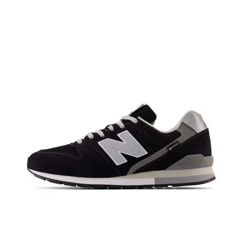 New Balance NB 996 Low Топ Повседневные Беговые Кроссовки Унисекс Черный Серый